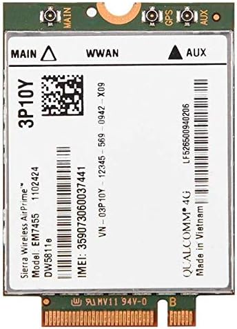 Lenovo S608RA8 ThinkPad EM7455 4G LTE Mobile Broadband