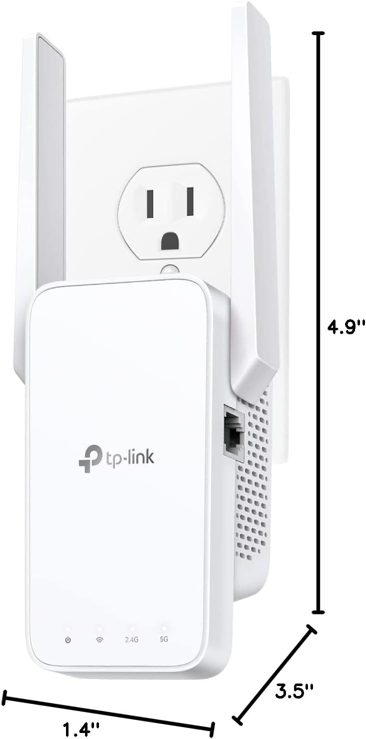 TP-Link RE215 AC750 WiFi Range Extender/Repeater (Dual Band)