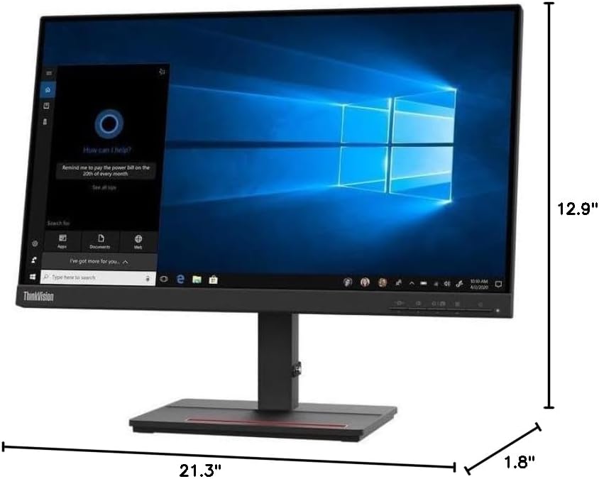 Lenovo S24e-20 ThinkVision 24" FHD LCD Monitor