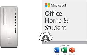 HP Envy Desktop - i5, 12GB RAM, 1TB HDD + 256GB SSD - Office Included