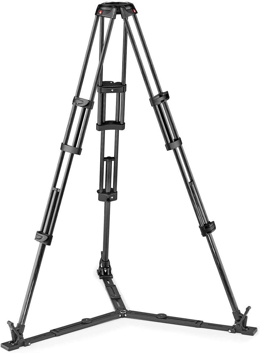 Manfrotto CF Twin Leg Tripod Carbon Fiber Video Tripod