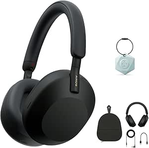 Sony WH-1000XM5 Wireless Noise Canceling Headphones Bundle — main product image