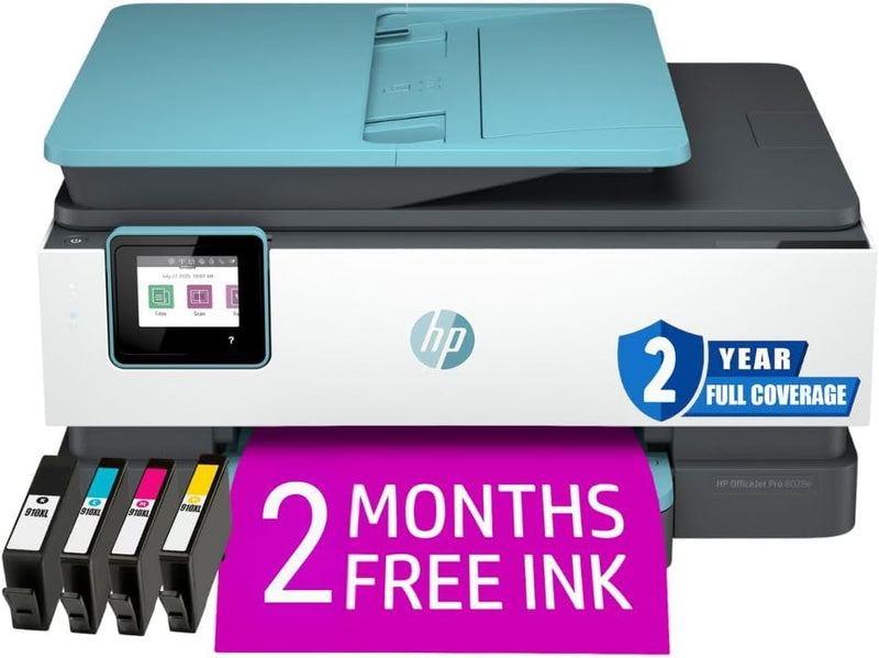HP 1K7K7A OfficeJet Pro 8028e Wireless All-in-One Printer Renewed — main product image
