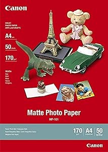 Canon 242ZF37 MP 101 A4 Matte Photo Paper (50 Sheets)
