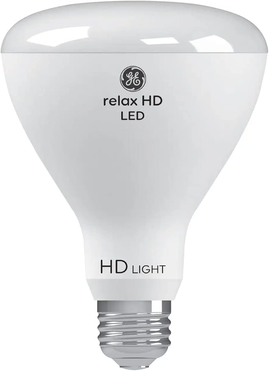 GE 93130640 Relax BR30 Dimmable LED Flood Light 6-Pack