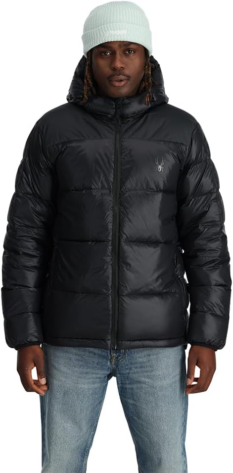 Spyder 38A025304 Men's Windom Tech Hooded Down Jacket — main product image