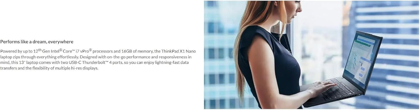 Lenovo ThinkPad X1 Nano Gen 2 i5 16GB/512GB 13" 2K Laptop