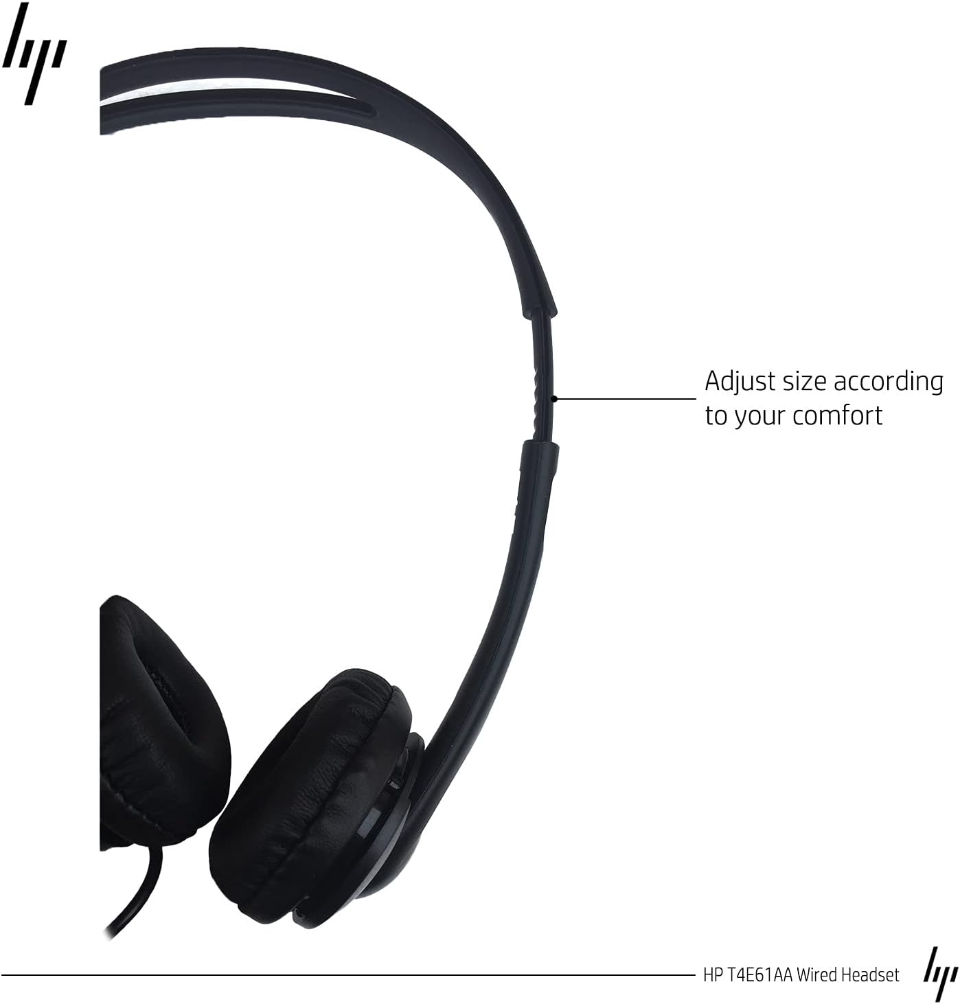 HP T1A66AA Wired Headset with Microphone 3.5mm