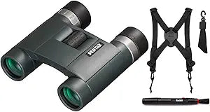Pentax A-Series 10x25 AP WP Waterproof Binoculars Bundle