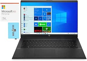 HP 2V2H8AV-2654-25376 17-Inch Home & Business Laptop Bundle