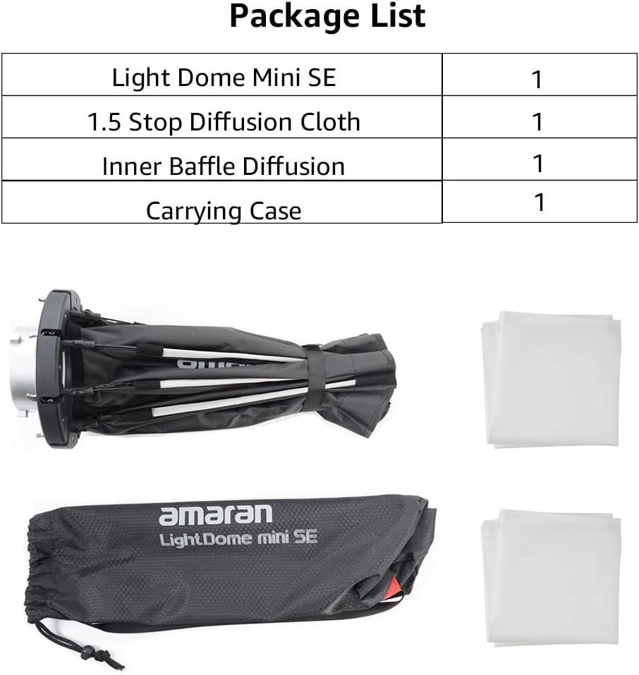 Aputure Light Dome Mini SE Softbox Bowens Mount