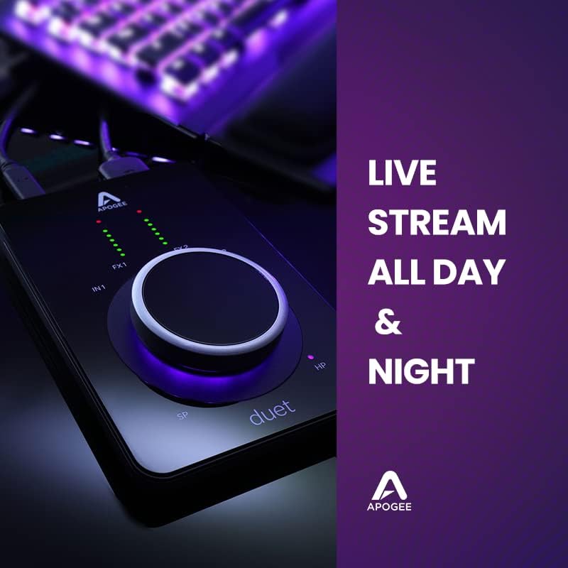 Apogee Duet 3 USB Audio Interface Recording Bundle