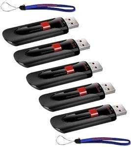 SanDisk SDCZ60-0664G 64GB Cruzer Glide 5-Pack