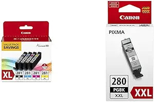Canon CLI-281/PGI-280 Ink Cartridge Combo Pack