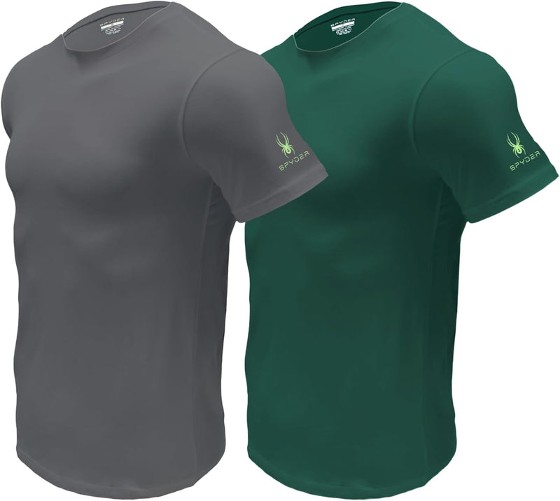Spyder Mens Performance Moisture Wicking Crew Undershirts — main product image