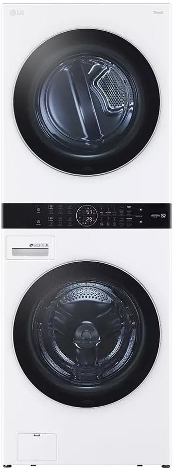 LG WKEX200HWA Compact 2-in-1 WashTower Laundry Center — main product image