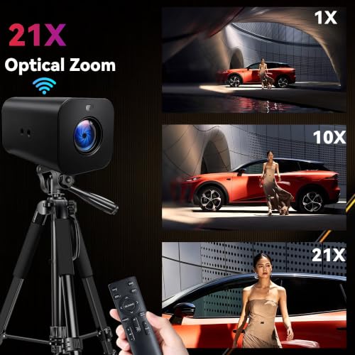 IFWATER 4K USB Camera with 21X Zoom and HDMI Output — main product image