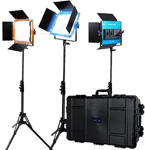 Dracast DRX3500BNH X Series LED500 3-Light Kit — main product image