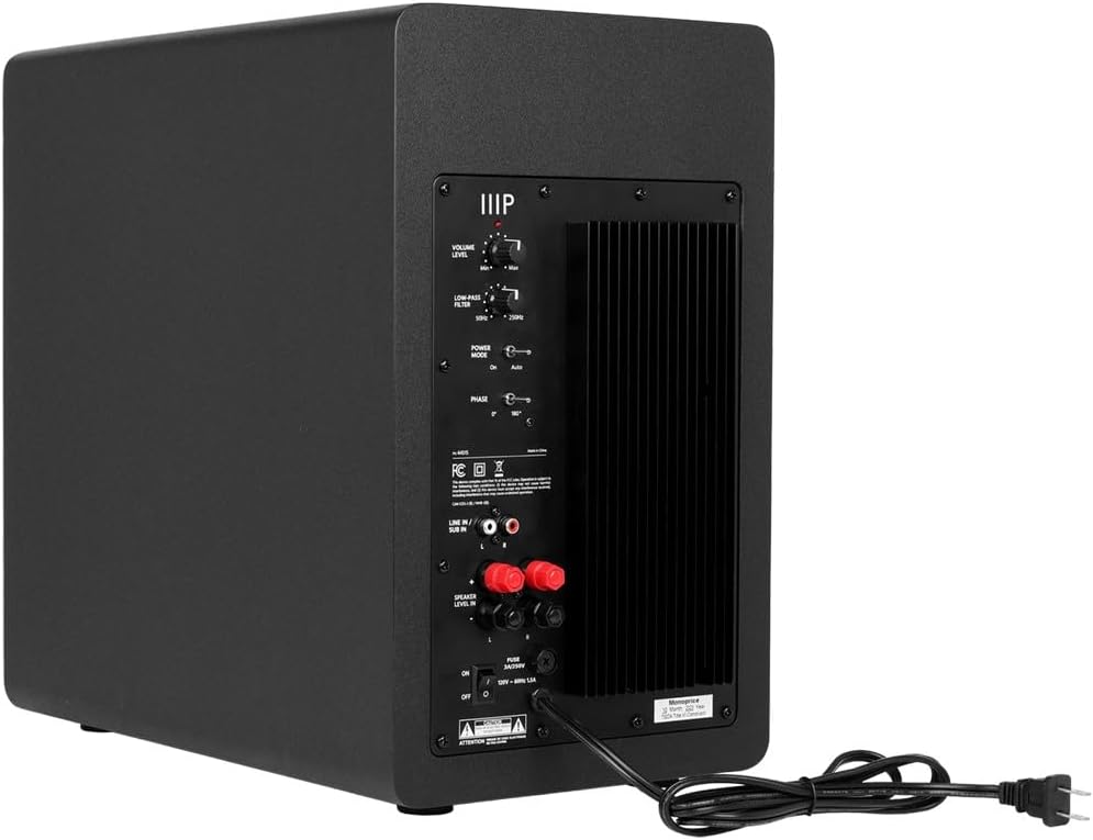 Monoprice 44515 CSW-10 10" Compact Subwoofer