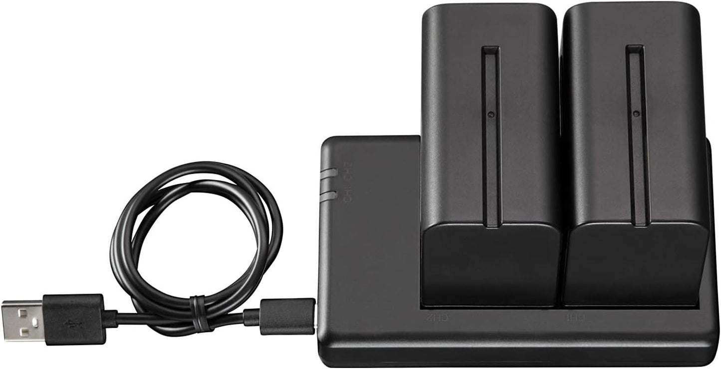 Westcott 4923 NP-F970 Dual Battery Pack & Charger for L60-B LED