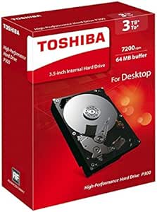 Toshiba HDWD130EZSTA P300 3TB 3.5" SATA HDD