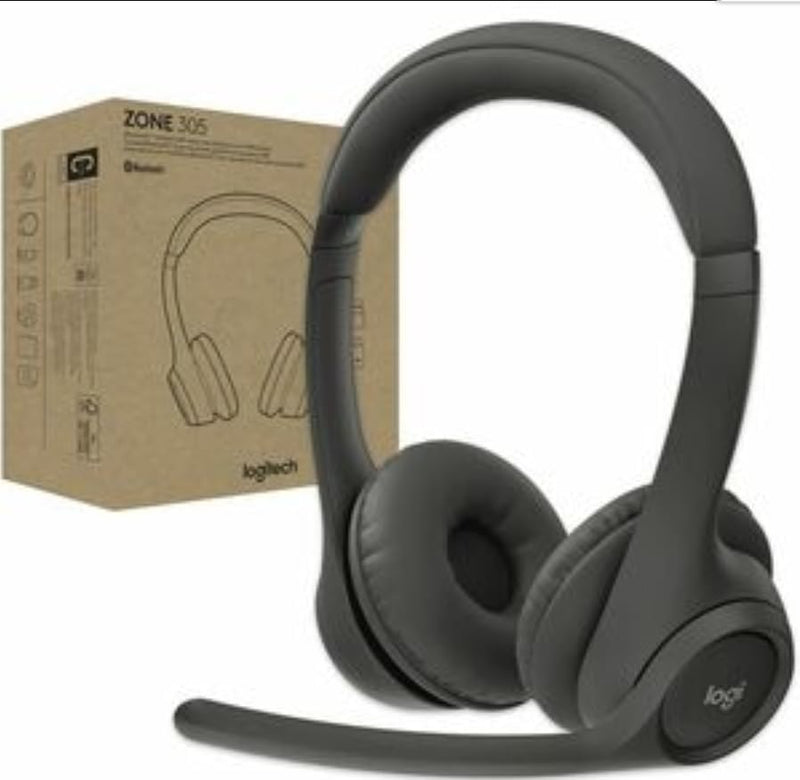 Logitech 981-001450 Zone 305 Wireless Bluetooth Business Headset — main product image