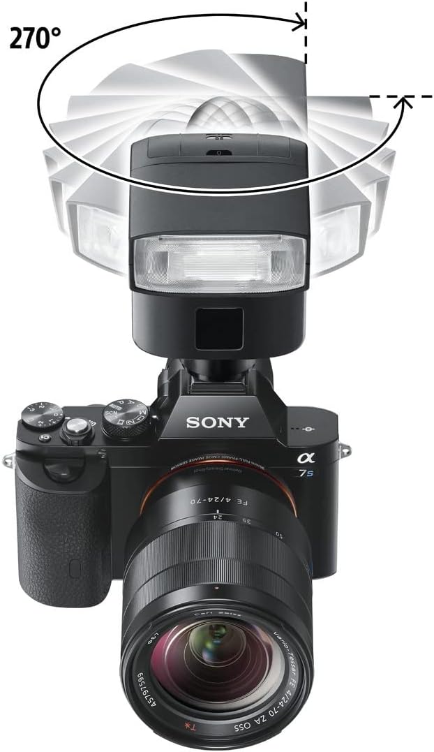 Sony HVLF32M MI Camera Flash, Multi-Interface Shoe, Black