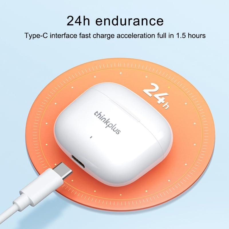 Lenovo LP40 Pro TWS Wireless Earphones Bluetooth 5.1 White