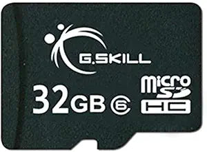 G.Skill FF-TSDG32GN-C6 32GB Micro SDHC Flash Memory