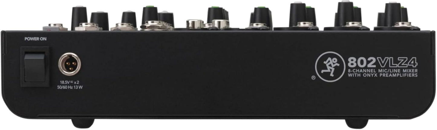 Mackie 802VLZ4 8-Channel Compact Analog Mixer