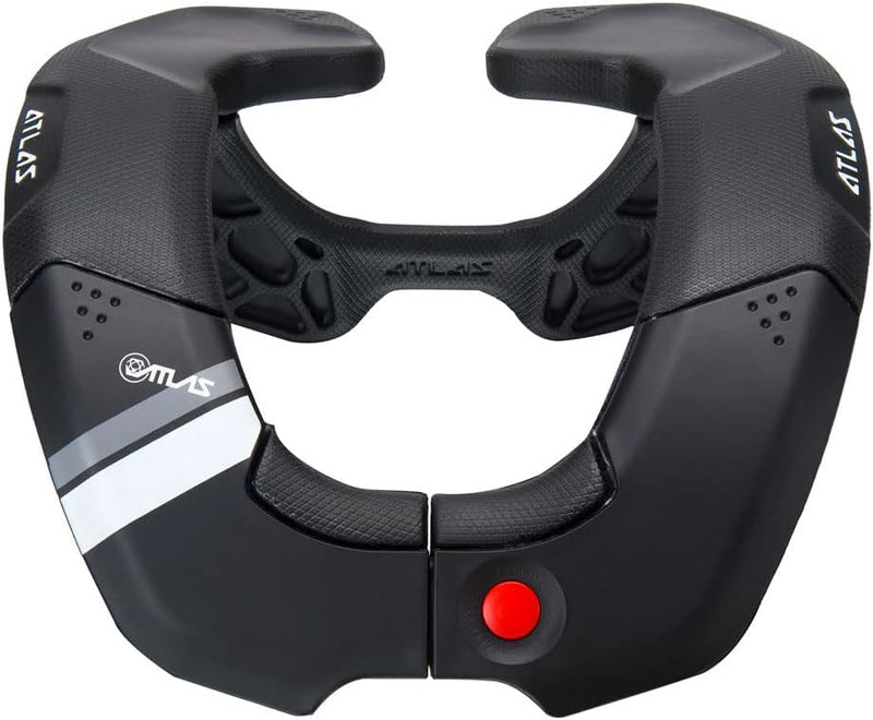 Atlas BR4-01-000 Peewee Broll Neck Brace Black — main product image