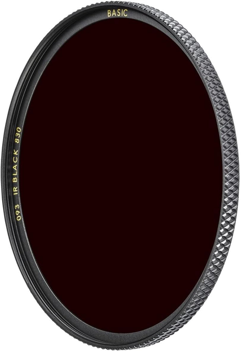 B+W 1102776 49mm Basic IR Black 093 Filter — main product image