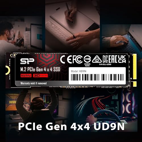 SP Silicon Power UD9N 2TB PCIe 4.0 NVMe M.2 Gaming SSD — main product image