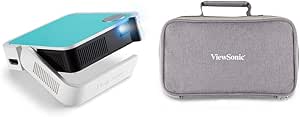 ViewSonic M1 Mini+ Portable LED Projector Case Bundle — main product image