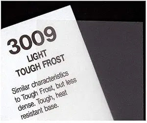 Rosco 4332269645 Cinegel Light Tough Frost 20x24