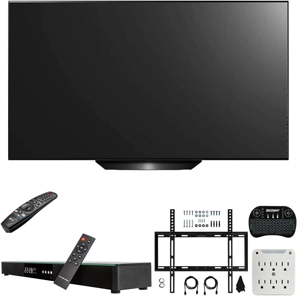 LG OLED55B9PUA 55" 4K Smart OLED TV Soundbar Bundle
