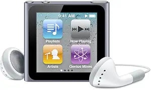 Apple MC694LL/A iPod Nano 6G - 16GB Graphite (Old Model)