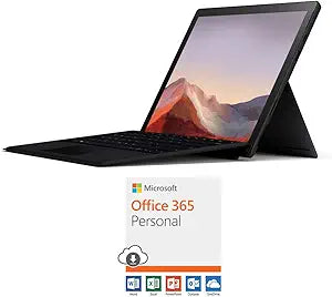 Microsoft E1MSQWW00001 Surface Pro 7 i7 Bundle with Office 365