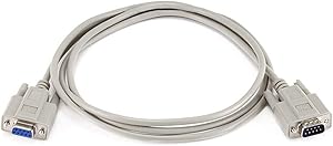 Monoprice 100475 6ft DB9 Serial Null Modem Cable