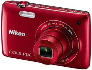 Nikon Coolpix S4200 Red 16MP Digital Camera