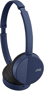 JVC HAS23W Wireless On-Ear Bluetooth Headphones - Blue — main product image