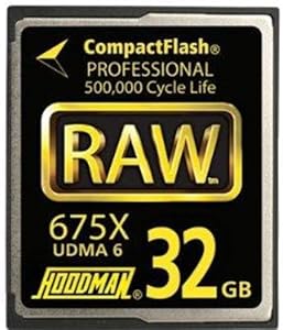Hoodman RAW6-CF32GB RAW 32GB CompactFlash 675X Card — main product image