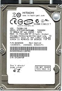 Hitachi HTS722016K9SA00: 160GB 7200RPM SATA Hard Drive
