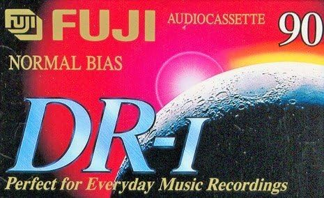 Fujifilm 5269209 DR-I 90 Minute Audio Cassettes - 6 Pack