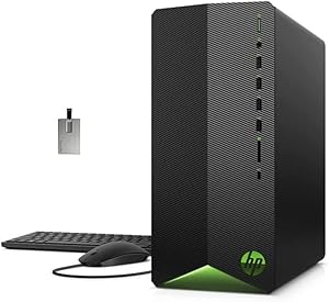 HP Pavilion Gaming Desktop - i5, RTX 3060, 8GB RAM, 256GB SSD — main product image