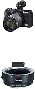 Canon EOS M6 Mark II 18-150mm Kit + EF-EOS M Adapter — main product image