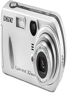 Sony DSC-P72 Cyber-shot: 3.2MP Digital Camera, 3x Optical Zoom