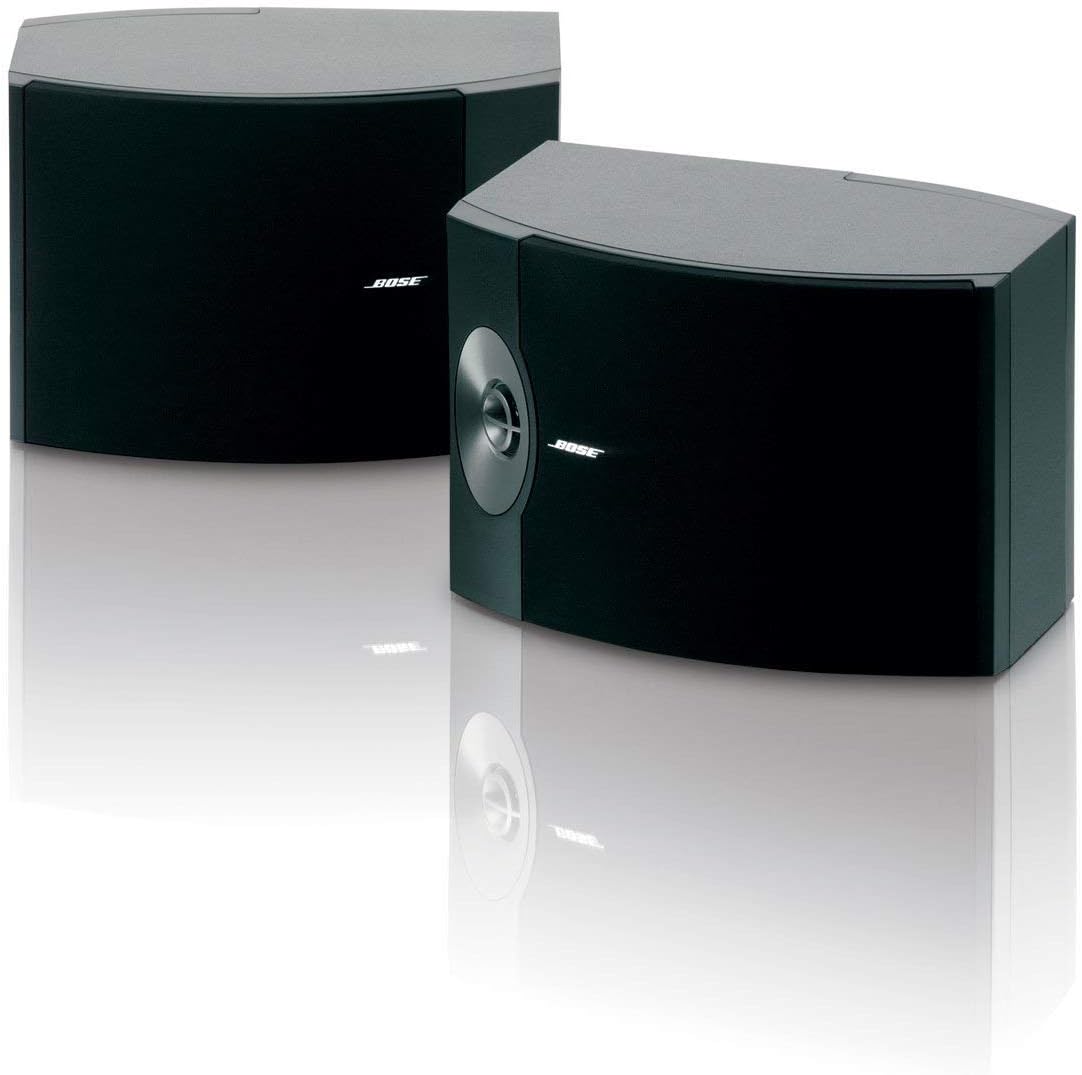 Bose 301-V Stereo Loudspeakers Pair Black Renewed