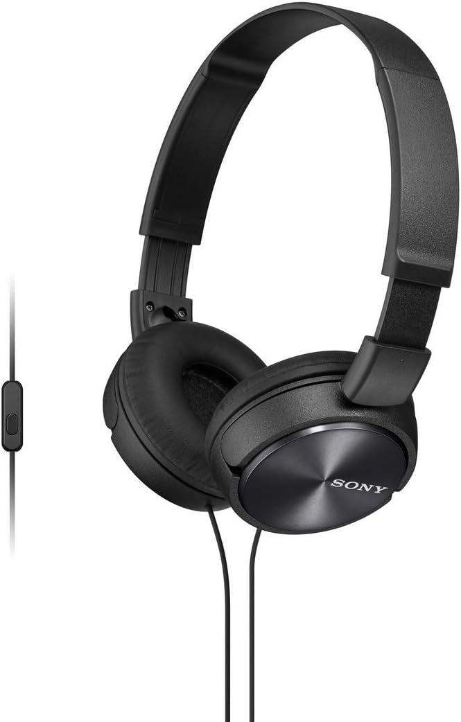 Sony MDRZX310AP/B ZX Series Wired On-Ear Headphones Black