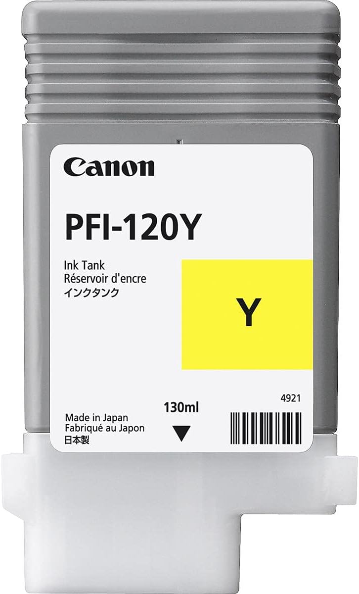 Canon PFI-120 Ink Tank Bundle Matte Black Cyan Magenta Yellow